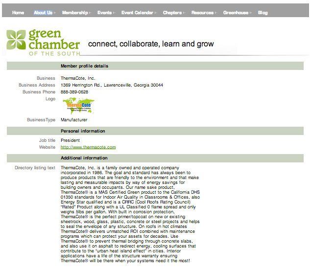 Green chamber