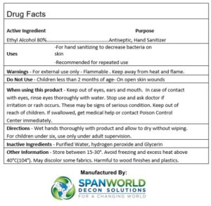 Hand sanitizer Hand sanitizer